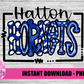 Hatton Hornets PNG -  Hornets   -  sublimation design - Digital Download