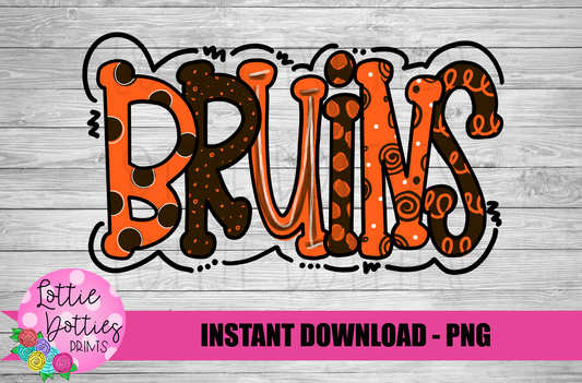 Bruins  PNG - Bruins Sublimation design - Digital Download