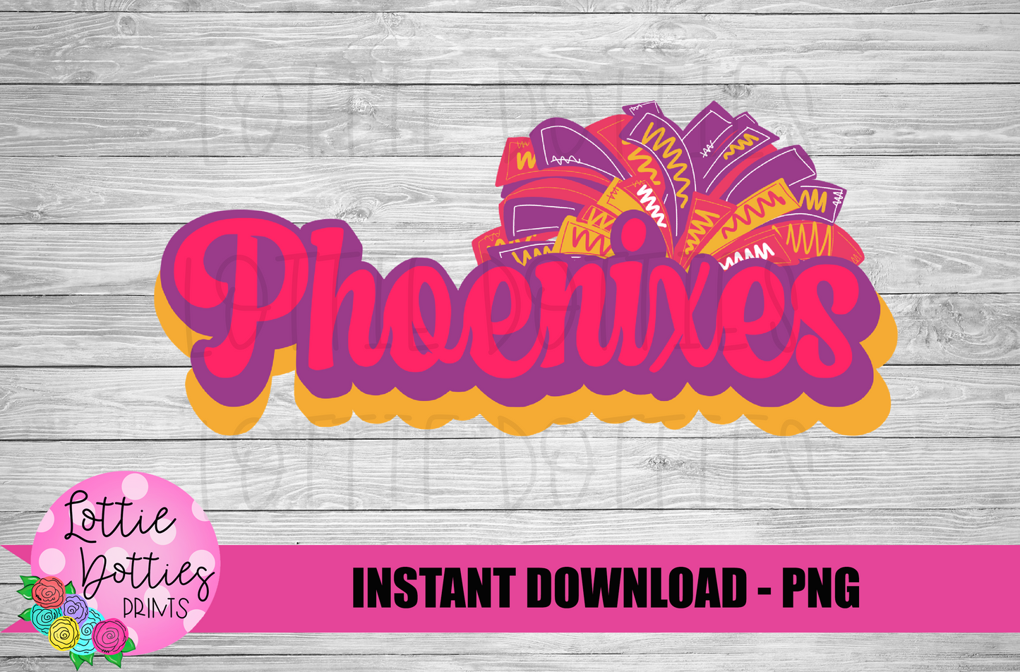 Phoenixes PNG - Phoenixes PNG - Instant Download - Digital Download