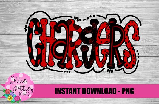 Chargers PNG - Chargers -  sublimation design - Digital Download