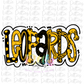 Leopards PNG - Leopards Sublimation - Digital Download Black and Gold
