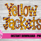 Yellow Jackets PNG - Yellowjackets PNG - Instant Download - Digital Download