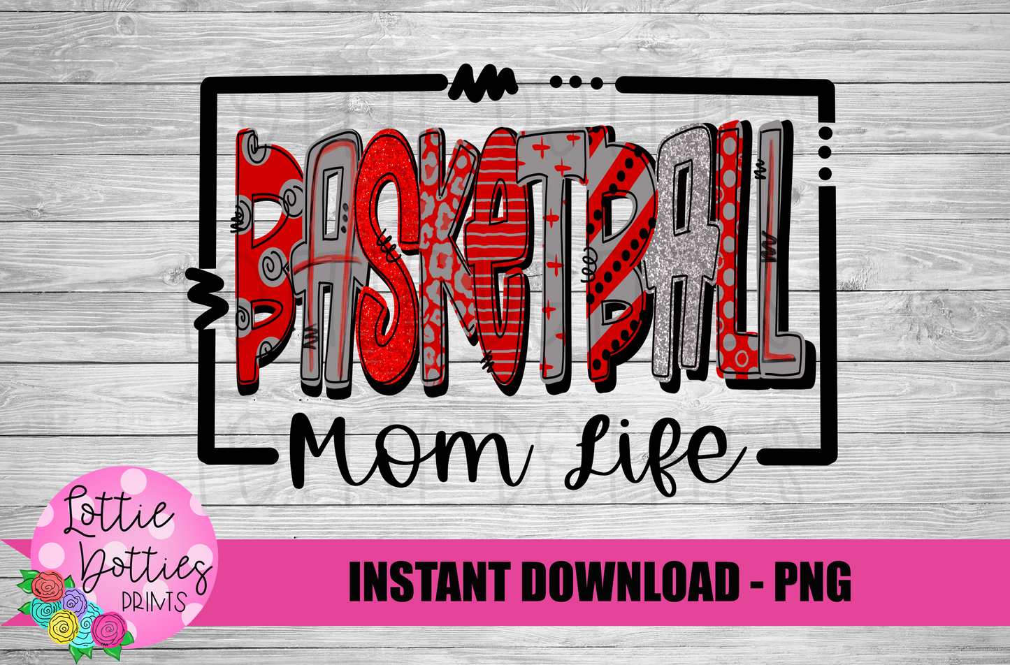 Basketball Mom PNG -  Basketball sublimation design - Digital Download