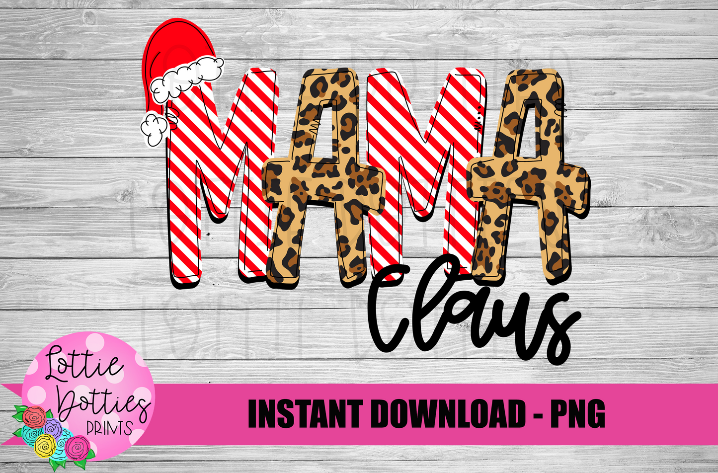 Mama Claus Png - Sublimation File - Instant Download - Digital Download - Mother's Day Design