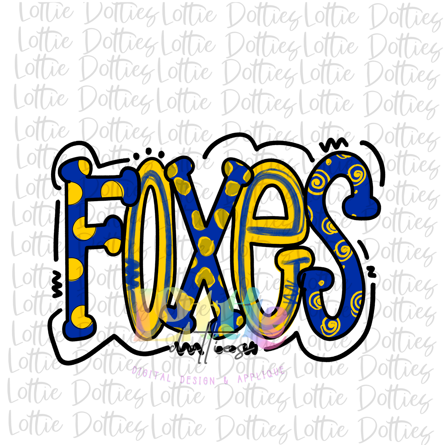 Foxes PNG - Bees sublimation design - Digital Download