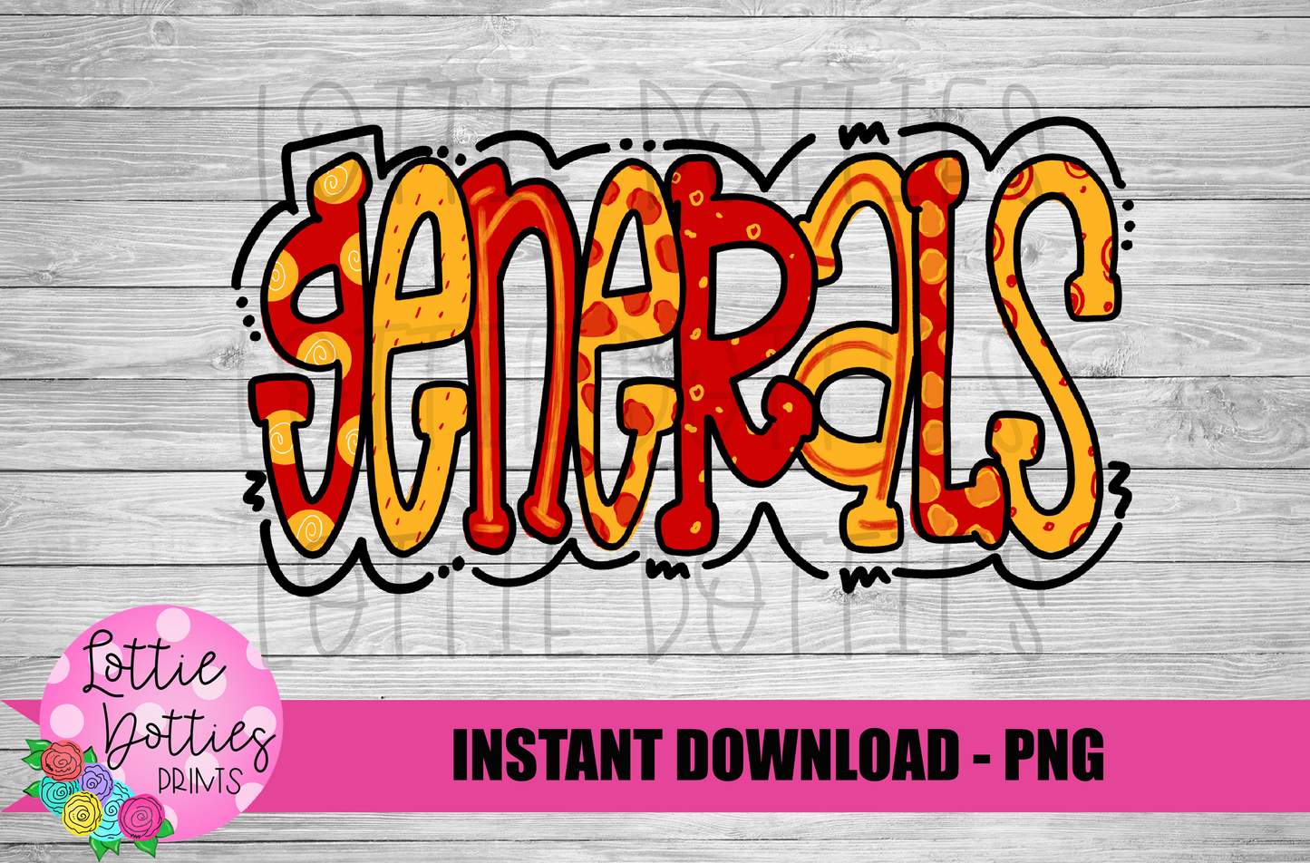 Generals PNG - Generals Sublimation  - Digital Download