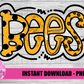 Bees PNG - Instant Download - Digital Download -Sublimation Design