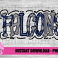 Falcons PNG - Falcons  -  Sublimation design - Digital Download