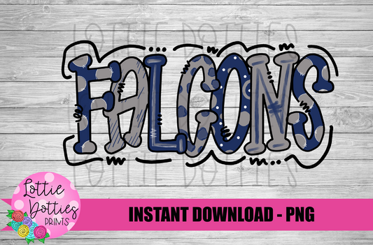 Falcons PNG - Falcons  -  Sublimation design - Digital Download