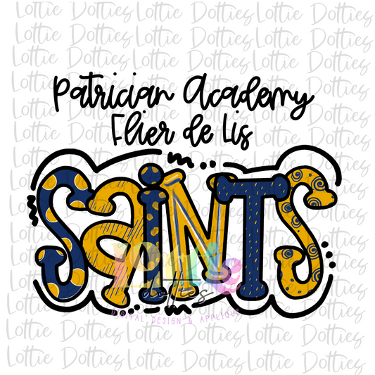 Saints PNG -  sublimation design - Digital Download