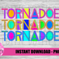 Tornadoes PNG - Tornadoes sublimation design - Digital Download