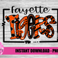 Fayette Tigers PNG - Tigers sublimation design - Digital Download