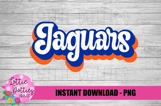 Jaguars PNG -  Jaguars sublimation design - Digital Download