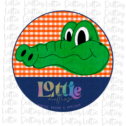 Gators - Gators Circle Design - Digital Download