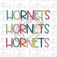 Hornets Football - PNG - Football - Sublimation design - Digital Download