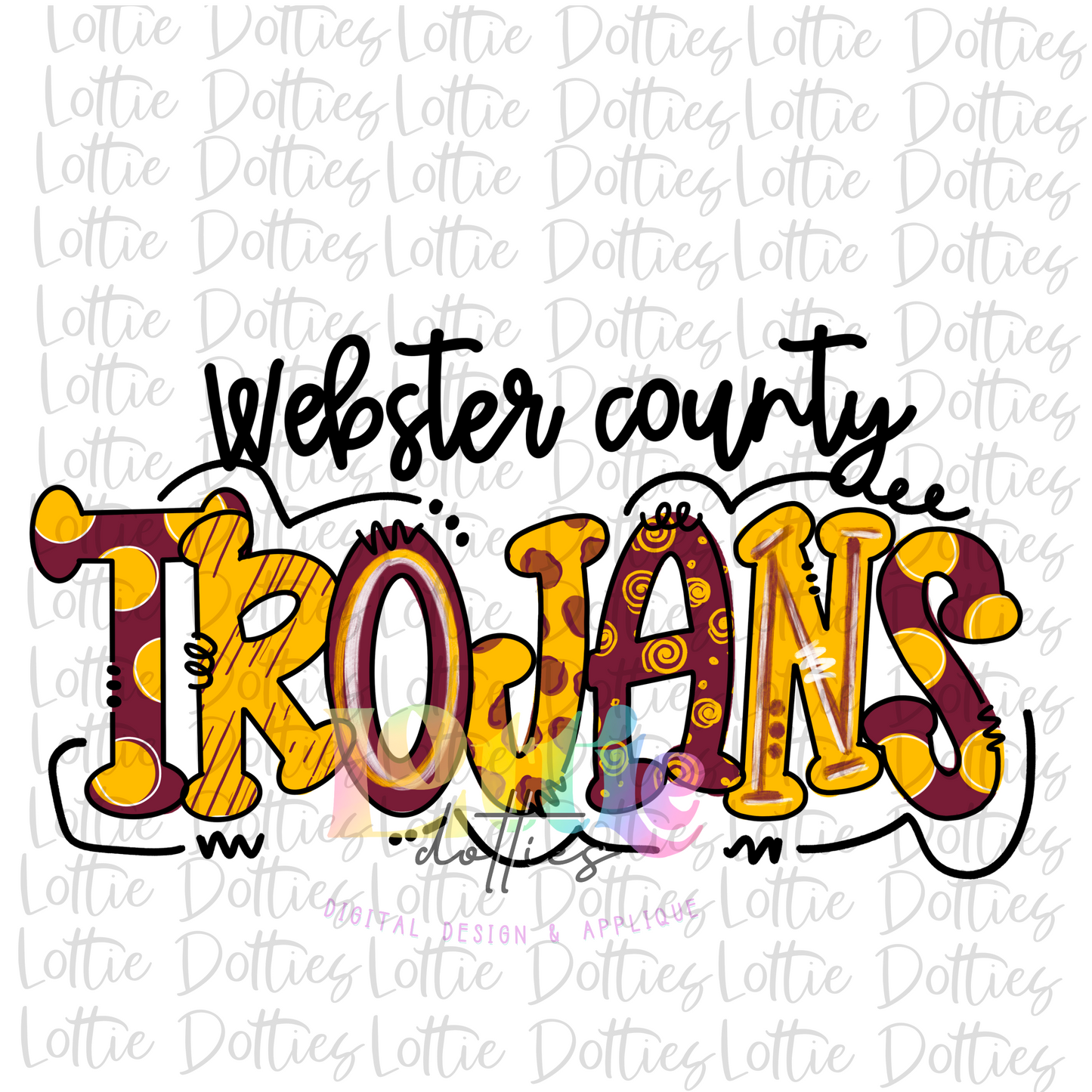 Trojans PNG - Trojans sublimation design - Digital Download