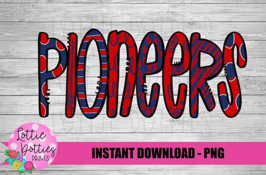 Pioneers Png  -  Digital Download