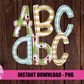 Nutcracker Alphabet - Christmas Alpha Pack - Alphabet Clipart - Instant Download  - Christmas Alpha Pack