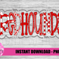 Redhounds PNG - Sublimation Design - Digital Design