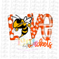 Love Jackets - Orange PNG - Jackets sublimation design - Digital Download