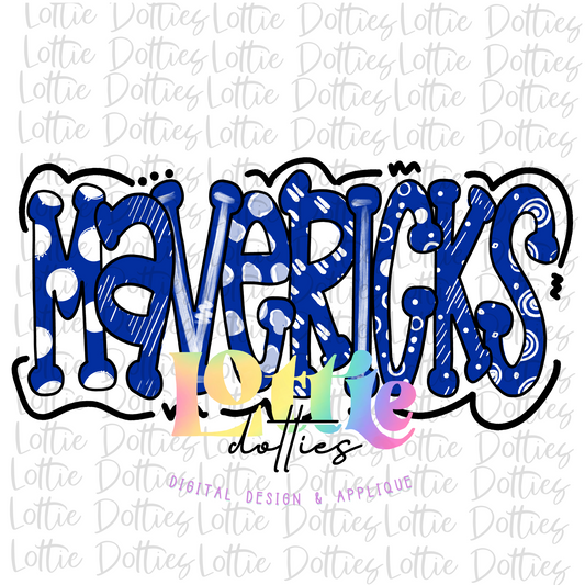 Mavericks Png - Mavericks Sublimation Design - Digital Download