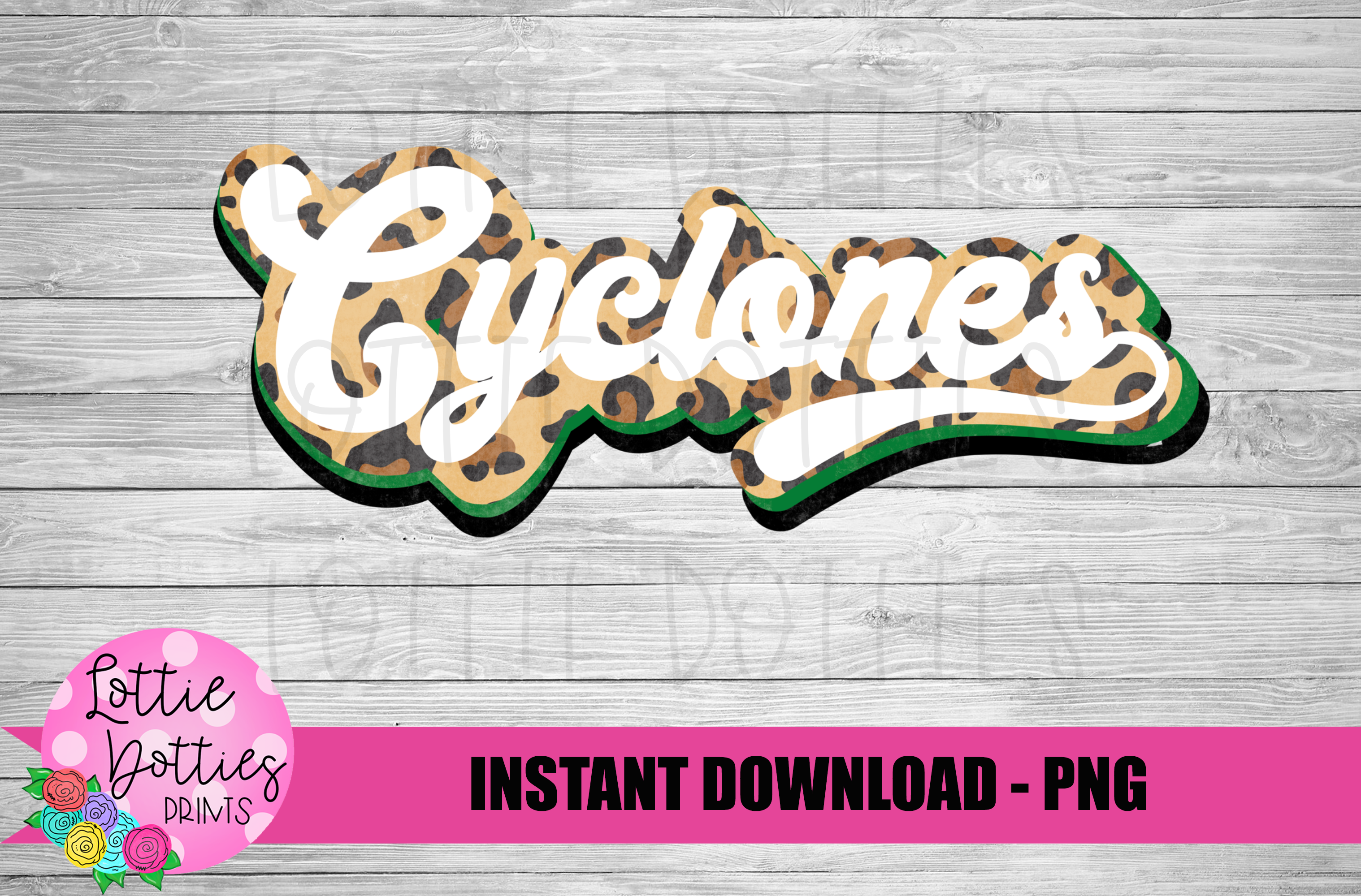 Cyclones PNG - Sublimation - Mascot Design – Lottie Dotties LLC