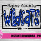 Rains County Wildcats  PNG - Wildcats -  sublimation design - Digital Download