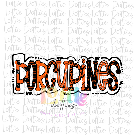 Porcupines PNG - Porcupines -  sublimation design - Digital Download