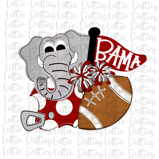 Bama PNG - Alabama Sublimation design - Digital Download