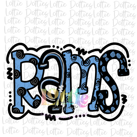 Rams PNG - Rams Sublimation design - Digital Download