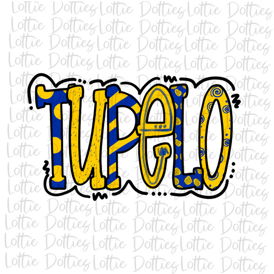 Tupelo Png - Handlettered - Digital Download