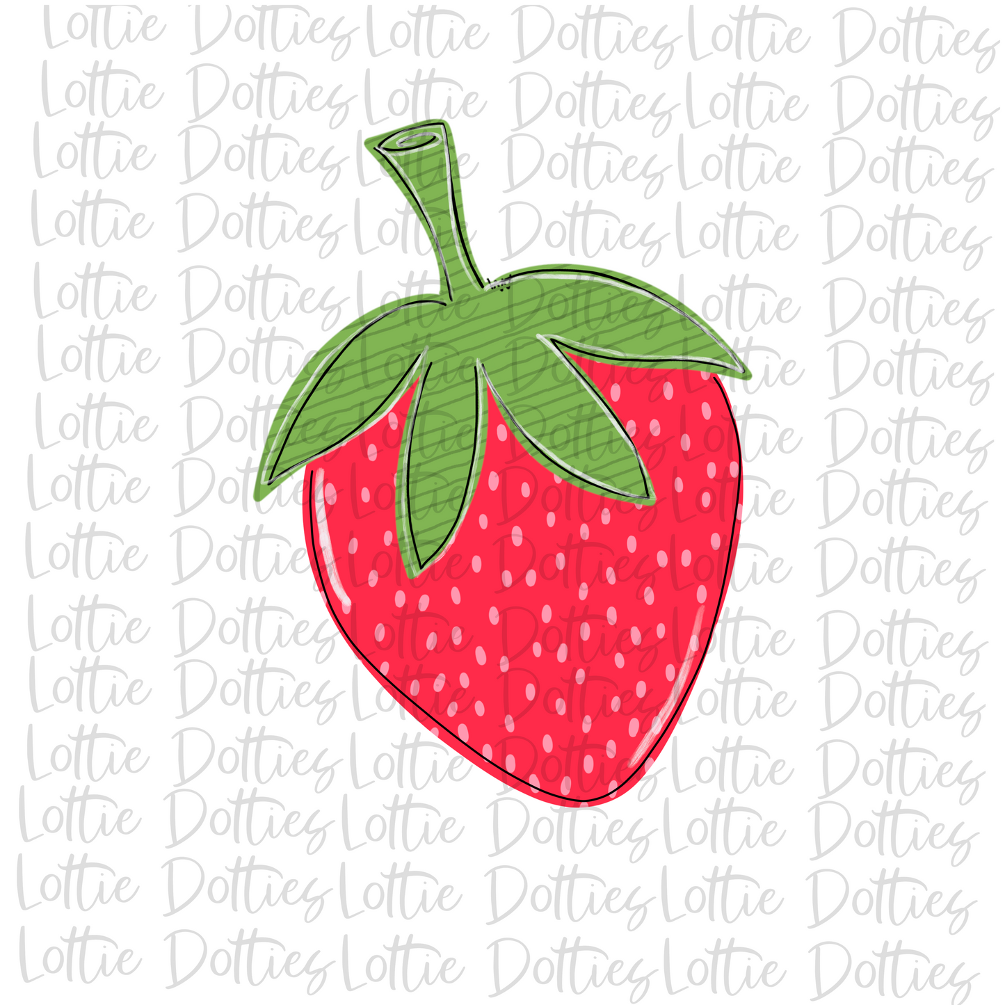 Strawberry Png - Strawberry sublimation design - Digital Download