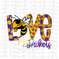 Love Jackets Purple and Gold PNG - - Instant Download - Digital Download - Jackets Sublimation Design