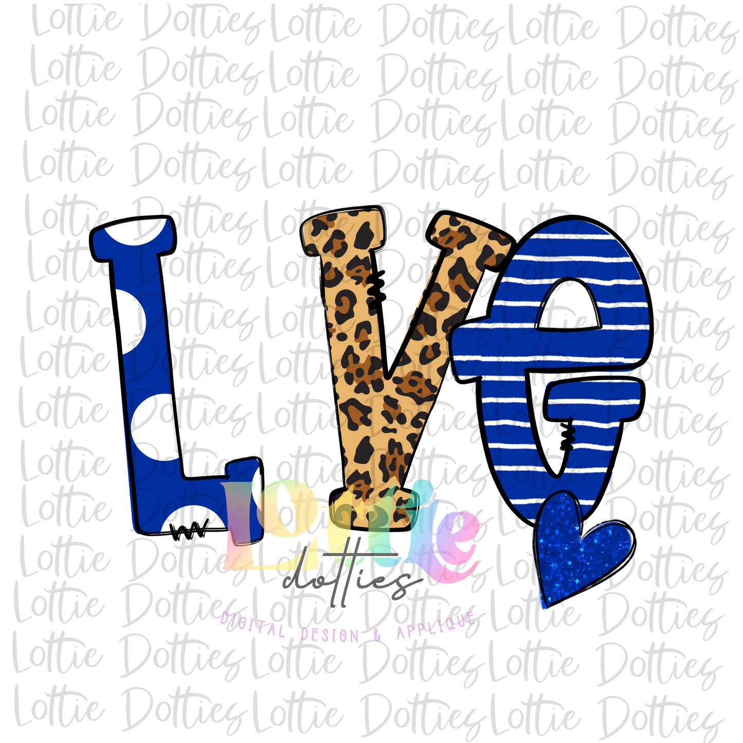 Love PNG - Digital Download - Royal