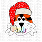 Tiger Santa Hat Black and Orange Png - Sublimation Design- Digital Download
