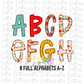 Party Alpha - Alpha Pack - Alphabet Clipart - Instant Download  - Alpha Pack