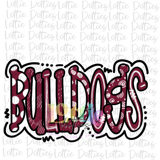 Bulldogs -  PNG - Bulldogs  -  sublimation design - Digital Download