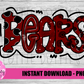 Bears PNG - Bears  sublimation design - Digital Download