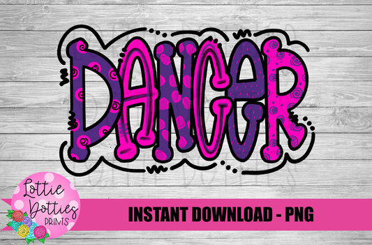 Dancer Png - Dance Sublimation Design - Digital Download