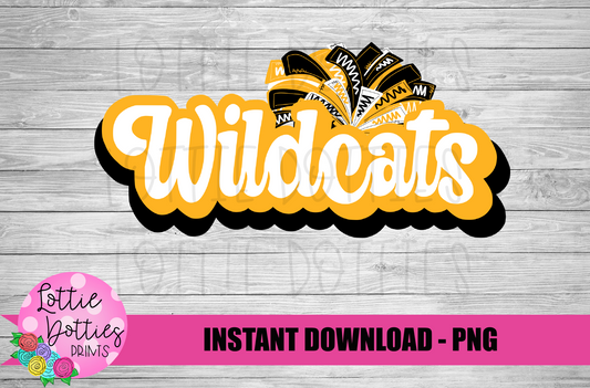 Wildcats PNG - Wildcats sublimation design - Digital Download