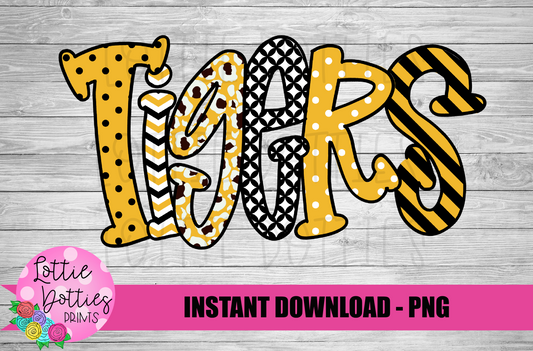 Tigers PNG - Tigers sublimation design - Digital Download