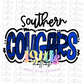 Cougars  Png - Sublimation Design - Cougars  Sublimation- Digital Download