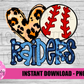 Raiders Baseball Png - Raiders  Sublimation Design - Digital Download