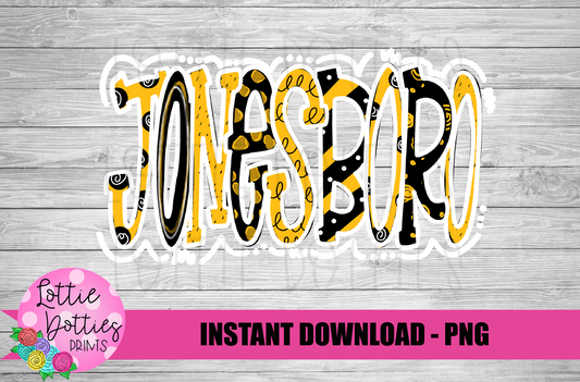 Jonesboro PNG -Sublimation design - Digital Download