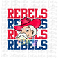 Rebels Stack PNG - Rebels PNG - Instant Download - Digital Download - Rebels Sublimation Design