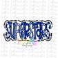Superstars PNG - Superstars Royal and White design - Digital Download