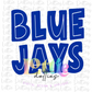 Blue Jays PNG - Bluejays sublimation design - Digital Download