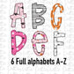 Halloween Alphabet - Alpha Pack - Alphabet Clipart - Instant Download  - Alpha Pack