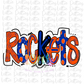 Rockets PNG - Rockets Sublimation - Digital Design