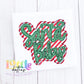 Santa Baby Christmas Applique Design - Machine Embroidery - Instant Download - Christmas Applique